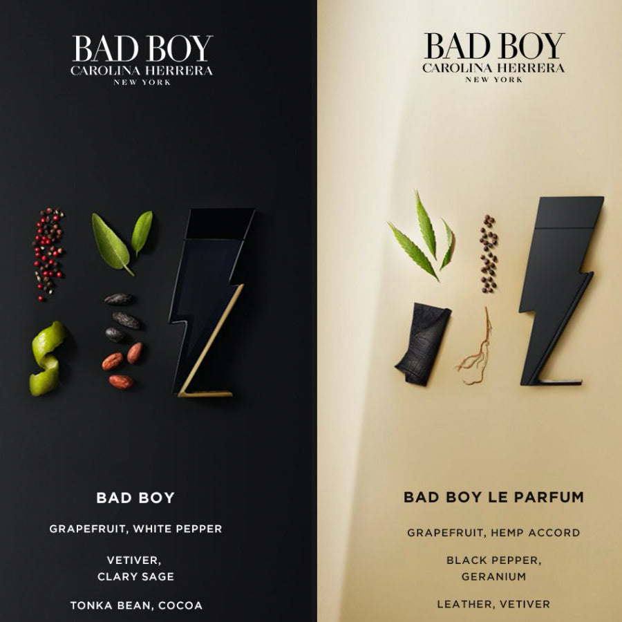 Carolina Herrera Bad Boy 3.4 oz Eau de Toilette for Men